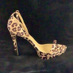 Leopard Platform Stilletos